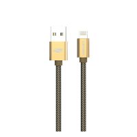 Cabo USB para Iphone Lightning C3 Tech 2.0M Dourado