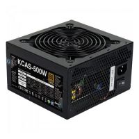 Fonte ATX  500W Aerocool KCAS 80 Plus Bronze s/ Cabo Fora c/ PFC Ativo