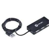 HUB USB 4 Portas 2.0 Preto HUV-20 Preto Vinik