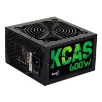 Fonte ATX  600W Aerocool KCAS 80 Plus Bronze s/ Cabo Fora c/ PFC Ativo