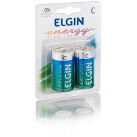 Pilhas Elgin Energy 2C LR14