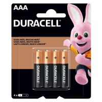 Pilhas Alcalinas Duracell 4AAA