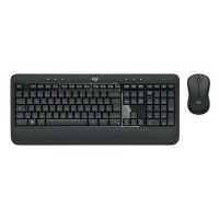 Kit Teclado e Mouse Sem Fio Logitech MK540 Advanced Preto