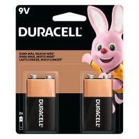 Bateria 9V Duracell Alcalina c/ 2 UN