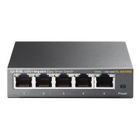 Switch 5P 10/100/1000 MBPS TP-Link Easy Smart TL-SG105E