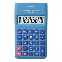Calculadora de Mesa Casio HL-815L 8 Dgitos Azul Claro
