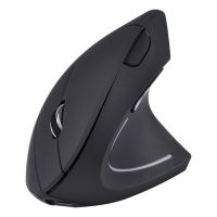 Mouse USB s/ Fio Vinik Vertical Ergonômico Power Fit c/ Bateria Recarregável Preto