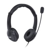 Headset Vinik Corp VK390 Preto USB c/ Microfone