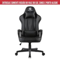 Cadeira Fortrek Gamer Vickers c/ Reg. Altura Preta