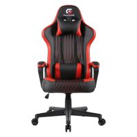 Cadeira Fortrek Gamer Vickers c/ Reg. Altura Preta/Vermelha