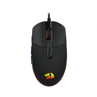 Mouse USB Redragon Gamer Invader Preto C/ LED