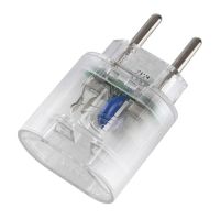 Adaptador Tomada DPS Plug Padro Novo para Novo Iclamper Transparente (20A)