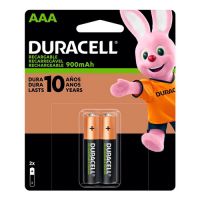 Pilhas Recarregáveis Duracell 2AAA 900MAH