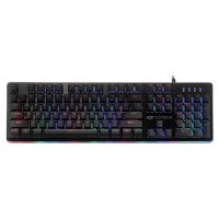 Teclado USB C3 Tech Semi-Mecnico KG-300 Preto c/ LED