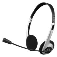Headset C3 Tech PH-01SI Preto c/ Microfone (2X P2)