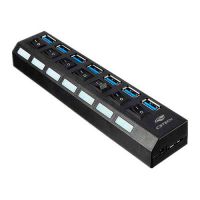 Hub USB 7 Portas 3.0 HU-S370BK C3 Tech