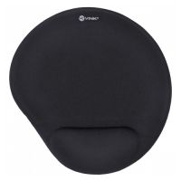 Mouse Pad Ergonmico  p/ Pulso c/ Descanso Gel Vinik Preto