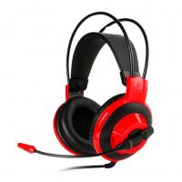 Headset MSI DS501 Preto/Vermelho c/ Microfone (2X P2)