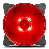 Cooler FAN 120X120X25 12V Preto Coolermaster MF120L C/ LED Vermelho