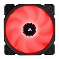 Cooler FAN 120X120X25 12V Preto Corsair AF120 c/ LED Vermelho