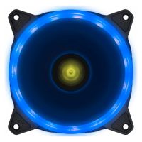 Cooler FAN 120X120X25 12V Vring Preto c/ LED Azul Vinik