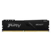 Memria RAM  8GB DDR4 2666 MHZ Kingston Fury Beast Black c/ Dissipador