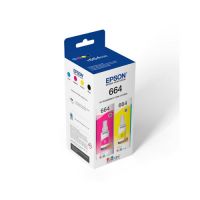 Kit Refil Epson L110/200/210/350/355/365/375/395/495/555(4 Cores) T664520 70Ml