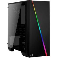 Gabinete M-ATX Aercool Cylon Mini Preto c/ Led RGB