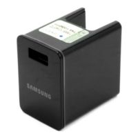 Carregador USB Samsung Preto 5V 2A s/ Cabo s/ Pino p/ Tomada