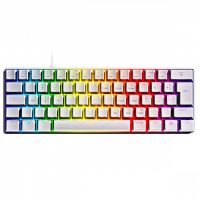 Teclado USB PCYES Gamer Mecnico Zot (Switch Vermelho) Branco c/ Led USB