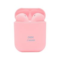 Fone de Ouvido Candy Freedom Bluetooth s/ Fio c/ Microfone Rosa OEX