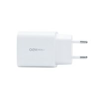 Carregador USB OEX Branco c/ 2 USB (USB+ USB-C) S/ Cabo