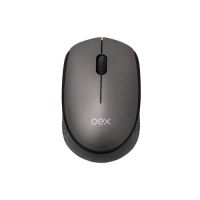 Mouse USB s/ Fio OEX Cosy Preto/Cinza
