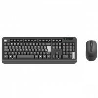 Kit Teclado e Mouse Sem Fio Pcyes Comfort Preto