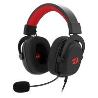 Headset Redragon Hero Preto/Vermelho c/ Microfone (2xP2)