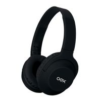 Headphone OEX Bluetooth Flow c; Microfone Preto