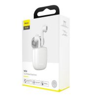 Fone de Ouvido Encok W04 Bluetooth s/ fio c/ Microfone Branco Baseus