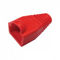 Capa p/ Conector RJ-45 Macho Vermelha