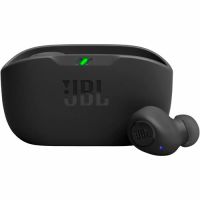 Fone de Ouvido JBL Bluetooth Wave Buds c/ Microfone Preto