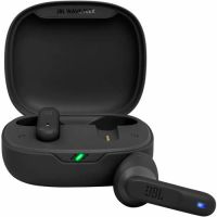 Fone de Ouvido JBL Bluetooth Wave Flex c/ Microfone Preto