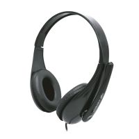 Headset C3 Tech PH-340BK c/ Microfone Preto (USB)