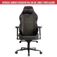 Cadeira Elements Gamer Lunari c/ Reg. Altura Preta