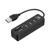 Hub USB 3 Portas + Leitor de Carto TF e SD C3 Tech