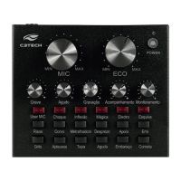 Placa de Som Streaming MX-50 C3 Tech