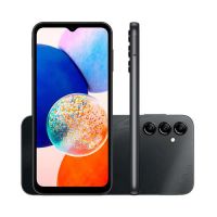 Telefone Celular Smartphone Samsung Galaxy A14 Dual Chip 128Gb Preto Tela 16.6