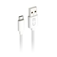 Cabo USB Macho X Micro USB 1.0M Branco C3 tech