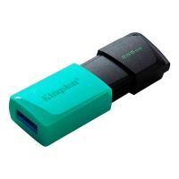 Pen Drive 256Gb Kingston Datatraveler Exodia USB 3.2 Preto/Verde