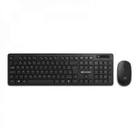 Kit Teclado e Mouse Sem Fio C3 TECH K-W20 Preto