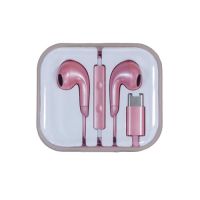Fone de Ouvido USB-C Oex Tiny c/ Microfone Rosa Metlico