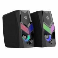 Caixas de Som HP DHE-6000 6W Preta c/ Led